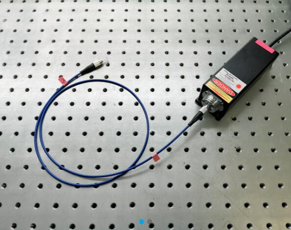 375nm 1~30mW Polarization Maintaining Fiber Coupled Laser For Fluorescence Spectroscopy